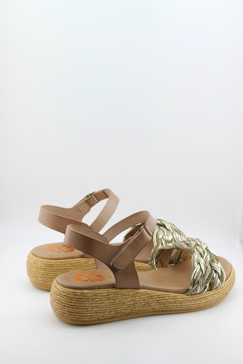 Porronet Braided Espadrille Wedge Sandals